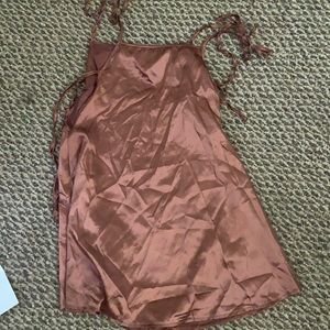 Brown Tik Tok dress